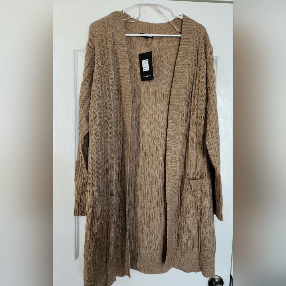 💥  2X Ribbed Cardigan - Picture 4 of 5